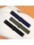 Akıllı Saat Elastik Naylon Solo Bant, Fitbit Versa / Fitbit Versa 2 Bantla Uyumlu, Yumuşak Naylon Dokuma Ayarlanabilir Spor Saat Bandı, Kadın ve Erkek Bileklik (Siyah/mavi/yeşil) (Yurt Dışından) 4