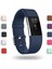 Akıllı Saat, Fitbit Charge 2 ile Uyumlu Bileklik Değiştirme Kayışı, Klasik ve Özel Ayarlanabilir Spor Bileklikler (Lacivert-L) (Yurt Dışından) 1