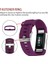 Akıllı Saat, Fitbit Charge 2 ile Uyumlu Bileklik Değiştirme Kayışı, Klasik ve Özel Ayarlanabilir Spor Bileklikler (Plum-S) (Yurt Dışından) 3