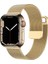 Apple Watch Band 45MM 44MM 42MM ile Uyumlu, Iwatch Serisi Için Paslanmaz Çelik Erkek ve Kadın Örgü Kayış Yedek Bant (Yurt Dışından) 1