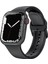Apple Watch Bantları ile Uyumlu 40MM 38MM, Yumuşak Silikon Spor Bileklikler Kadın Erkekler Için Iwatch Serisi Için Klasik Tokalı Yedek Kayış, Siyah 38/40/41MM 2'li Paket (Yurt Dışından) 5