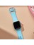 Apple Saat Kayışı Yumuşak Silikon Spor Bileklik Yedek Kayışı, Tüm Iwatch Serisine Uygundur (Açık Mavi 42/44/45MM) (Yurt Dışından) 2