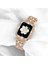 Avekı Kılıf Serisi ile Uyumlu Apple Watch Band Iwatch6/5/4/3/2/1, Bling Tam Elmas Taklidi Kadın Kız Takı Saat Bandı Için Şık Kristal Yedek Ayarlanabilir Bant, Rosegold (40MM) (Yurt Dışından) 2