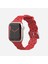 Saat Kayışı Apple Iwatch 6/5/4/3/2/1 Nesil Se Içi Boş Dantel Katı Silikon Kayış --- Kırmızı (38/40/41MM) (Yurt Dışından) 4