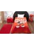 Taç Lisanslı Mıckey Mouse Classıc Red Bat Battaniye 1