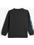 Sweatshirt Uzun Kollu Bisiklet Yaka Slogan Baskılı Şardonlu 2