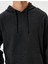 Basic Hoodie Rahat Kesim Uzun Kollu 5