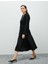 Midi Çan Etek Yüksek Bel Kloş 1