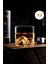 Viski Kokteyl Meşrubat Bardağı Kadehi Japon Style 3 Boyutlu Borosilikat Bardak 2li Set 320 ml 1