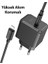 Hc Seri Akım Korumalı Turbo 30W Type-C Şarj Başlığı ve 1mt Lightning Kablo Şarj Seti Iphone Ile Uyumlu 4