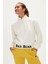 Zoe Half-Zıp Sweatshırt Beyaz Kadın Sweatshirt 2