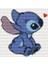 Stitch Mavi | Mozaik Sticker | 15x15 | E20204163 2