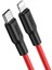 Hc Series 1mt 20W Iphone 14 Pro Max Ile Uyumlu Süper Hızlı Şarj ve Data Kablosu, Akım ve Isı Korumalı Kopmaz Kablo 1