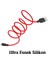 Hc Series 1mt 2.4A USB To iPhone Lightning Ultra Hızlı Şarj ve Data Kablosu, Akım ve Isı Korumalı Kopmaz Kablo 3