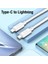 Hc Series 1mt 20W Type-C To iPhone Lightning Süper Hızlı Şarj ve Data Kablosu, Akım ve Isı Korumalı Silikon Kopmaz Kablo 3