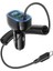 Hc Seri 150CM 30W 2x Usb,1x Type-C Girişli iPhone Lightning Kablolu Araç Çakmaklık Şarj Aleti 1