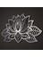 3D Lotus Mandala Metal Duvar Tablosu - Dekoratif Salon Tabloları - Ev Ofis Dekorasyonu - APT524 1