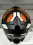 Kask SW-865 Mat Grey/orange Güneş Gözlüklü 4