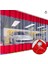 Şeffaf Balkon Perdesi Korniş Tokalı Kapsüllü Oto Yıkama Fabrika Iç Bölme Perdesi 100 x 220 1