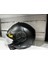 Kask SW-737 Mat Black Çenesiz Güneş Gözlüklü 1