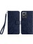 Xiaomi Redmi Note 12 4g Kasa Çizelge Anti-Çizelge Pu Deri Deri Stand Telefon Kapak Kabuğu (Yurt Dışından) 1
