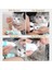 Yeşil Beyaz Yeni Silikon Kedi Ayak Pençe Ayakkabı, Çizilmez Ayarlanabilir Eldiven Kılıfı, Banyo Manikür Pet Malzemeleri Için Yavru Pençe Çizme (Yurt Dışından) 5