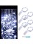 Paket Peri Işıkları Pille Çalışan Ateşböceği Işıkları LED Yıldızlı Dize Işıklar 3.3ft 10 Led, Su Geçirmez Gümüş Tel, Dıy Düğün Merkezinde Çalışmak, Parti, Noel Masa Deko (Yurt Dışından) 1