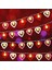 2 Adet Sevgililer Günü Ahşap Kalp Dize Işıklar 10FT 20 LED Peri Işıkları Asılı Ahşap Aşk Işıkları Lamba Pille Çalışan Sevgililer Günü Süslemeleri Yatak Odası Için Festiv (Yurt Dışından) 1