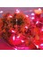 LED Peri Işıkları Pille Çalışan, 4 Paket Mini Pille Çalışan Bakır Tel Yıldızlı Peri Işıkları Yatak Odası, Noel, Partiler, Düğün, Merkez, Dekorasyon (5M/16FT Kırmızı) (Yurt Dışından) 4