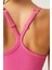 x Melodi Pembe Fitilli Seamless Spor Sütyeni Ribbed Bra Tank 3
