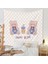 Bohem Goblen Estetik Sanat Ev Arka Plan Kumaş Süsleme Hediye Mandala Goblen Bebek Odası Süsleme Için (ZJ827-14, 39 x 59 Inç) (Yurt Dışından) 2