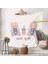 Bohem Goblen Estetik Sanat Ev Arka Plan Kumaş Süsleme Hediye Mandala Goblen Bebek Odası Süsleme Için (ZJ827-14, 39 x 59 Inç) (Yurt Dışından) 4