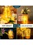 LED Peri Işıkları Pille Çalışan Dize Işıklar [20 Paket], 3.3ft 20 Mini Peri Işıkları Pille Çalışan Nişan Partisi Düğün Süslemeleri El Sanatları Mason Kavanoz Işıkları Ate (Yurt Dışından) 2