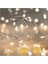 Peri Işıkları Pille Çalışan LED Dize Işıklar Pırıltı Işıklar Su Geçirmez Noel Işığı Yıldızlı Dekoratif Mini Işıklar Yatak Odası Ev Bahçe Düğün Partisi (Sıcak Beyaz, 2 Ade (Yurt Dışından) 1