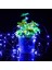 100 LED Gümüş Tel Dize Işıklar, 33FT Pille Çalışan Kapalı Peri Dize Işıklar, Tatil Dekoratif Çelenk Noel Ağacı Düğün Partisi Dekorasyonu (1 Paket, Mavi) (Yurt Dışından) 3