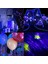 100 LED Gümüş Tel Dize Işıklar, 33FT Pille Çalışan Kapalı Peri Dize Işıklar, Tatil Dekoratif Çelenk Noel Ağacı Düğün Partisi Dekorasyonu (1 Paket, Mavi) (Yurt Dışından) 4
