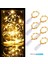 Paket Peri Işıkları Pille Çalışan Ateşböceği Işıkları LED Yıldızlı Dize Işıklar 3.3ft 10 Led, Su Geçirmez Gümüş Tel, Dıy Düğün Merkezinde Çalışmak, Parti, Noel Masa Deko (Yurt Dışından) 1