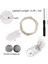 12 Paket Peri Işıkları Pille Çalışan (Dahil), 6.5ft 20 LED Mini Dize Işıklar, Dıy Düğün Noel Partisi Mason Kavanozları Dekor Için Su Geçirmez Gümüş Tel Ateşböceği Yıldızl (Yurt Dışından) 3