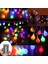 33 Ft 100 LED Pille Çalışan Dize Işıklar Açık / Kapalı Yatak Odası, Bahçe, Noel Ağacı Için Uzaktan Kumandalı Renkli Küre Peri Işıkları [8 Mod, Zamanlayıcı] (Çok Renkli) (Yurt Dışından) 1