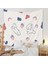 Bohem Goblen Estetik Sanat Ev Arka Plan Kumaş Süsleme Hediye Mandala Goblen Bebek Odası Süsleme Için (ZJ827-3, 51 x 59 Inç) (Yurt Dışından) 2