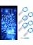 6 Paket Peri Işıkları Pille Çalışan Ateşböceği Işıkları LED Yıldızlı Dize Işıklar 3.3ft 10 Led, Su Geçirmez Gümüş Tel, Dıy Düğün Merkezinde Çalışmak, Parti, Noel Masa Dek (Yurt Dışından) 1