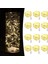 12 Paket Peri Işıklar Pille Çalışan Dize Işıklar 7ft 20 LED Mason Kavanoz Işıkları Su Geçirmez Gümüş Tel Işık Ateşböcekleri Dıy Parti Düğün Noel Sevgililer Günü Dekorasyo (Yurt Dışından) 1