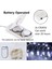 12 Paket Peri Işıkları Pille Çalışan Dize Işıklar, 7ft 20LED Su Geçirmez Gümüş Tel Noel Işıkları Açık Hava, Yatak Odası Partisi Doğum Günü Düğün Kapalı Dekorasyon Için At (Yurt Dışından) 4