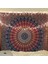 Hippi Bohem Psychedelic Altın Mavi Tavuskuşu Mandala Duvar Asılı Yatak Goblen (Altın Mavi, Boyut: 70,9" x 90,6") (Yurt Dışından) 1
