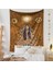 Boho Goblen Estetik Sanat Ev Arka Plan Kumaş Dekor Hediye Goblen Oturma Odası Yatak Odası Dekor (604-1, 39 x 59 Inç) (Yurt Dışından) 3