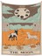 Bohem Goblen Estetik Sanat Ev Arka Plan Kumaş Süsleme Hediye Tarot Goblen Oturma Odası Yatak Odası Süsleme (QY413-2, 71 x 91 Inç) (Yurt Dışından) 1