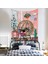 Botanik Boho Ev Goblen Estetik Sanat Ev Arka Plan Kumaş Süsleme Hediye Mandala Goblen Süsleme (ZJ825-52, 51 x 59 Inç) (Yurt Dışından) 4