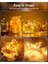 12 Paket LED Peri Işıkları Pille Çalışan Dize Işıklar Su Geçirmez Gümüş Tel 7 Ayaklar Dıy Düğün Parti Yatak Odası Veranda Noel Için 20 LED Ateşböceği Yıldızlı Ay Işıkları (Yurt Dışından) 2