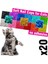 Kırmızı (Yapışkansız) Xs 20 Adet - Kediler Için Yumuşak Tırnak Başlıkları /* Xs, S, M, L, Kapak, Kedi, Pençe, Pençe, Zet */ (Yurt Dışından) 2