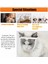 Beyaz S Şeffaf Pet Kedi Namlu Ayarlanabilir Nefes Küçük Evcil Hayvan Bakım Namlu Yüz Koruma Kedi Malzemeleri (Yurt Dışından) 5